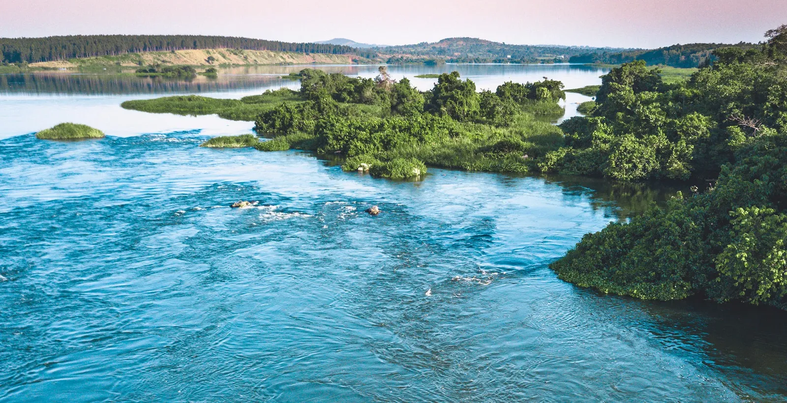 Entebbe lakeside view welcoming first-time visitors to Uganda