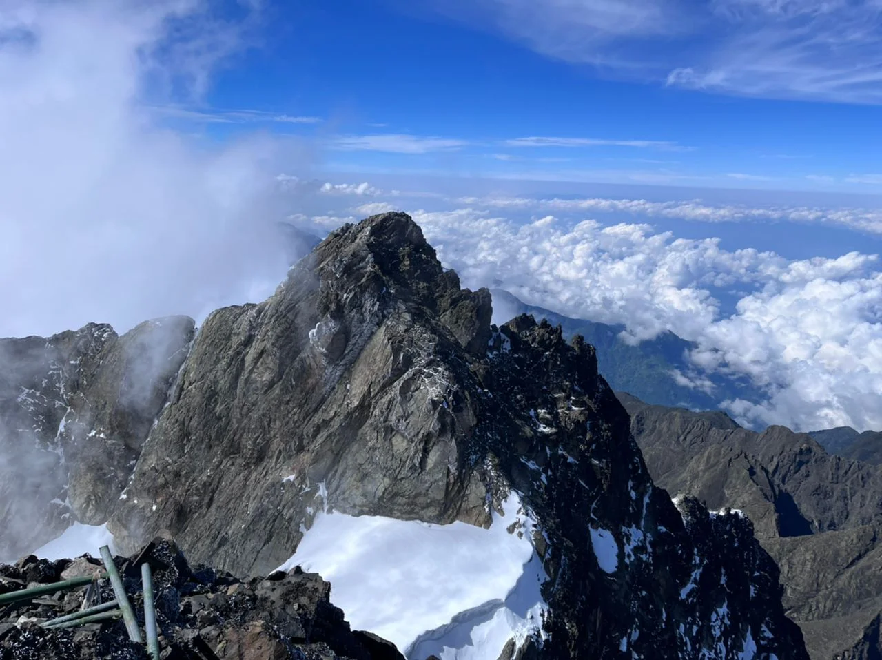 Rwenzori Mountains snow peaks Uganda
