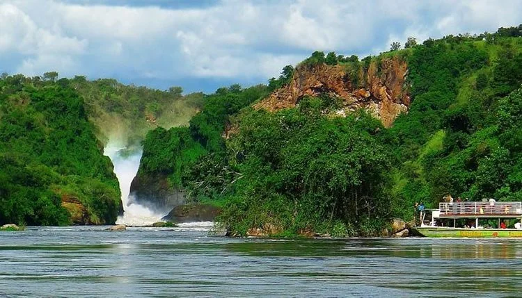 Murchison Falls National Park waterfall view